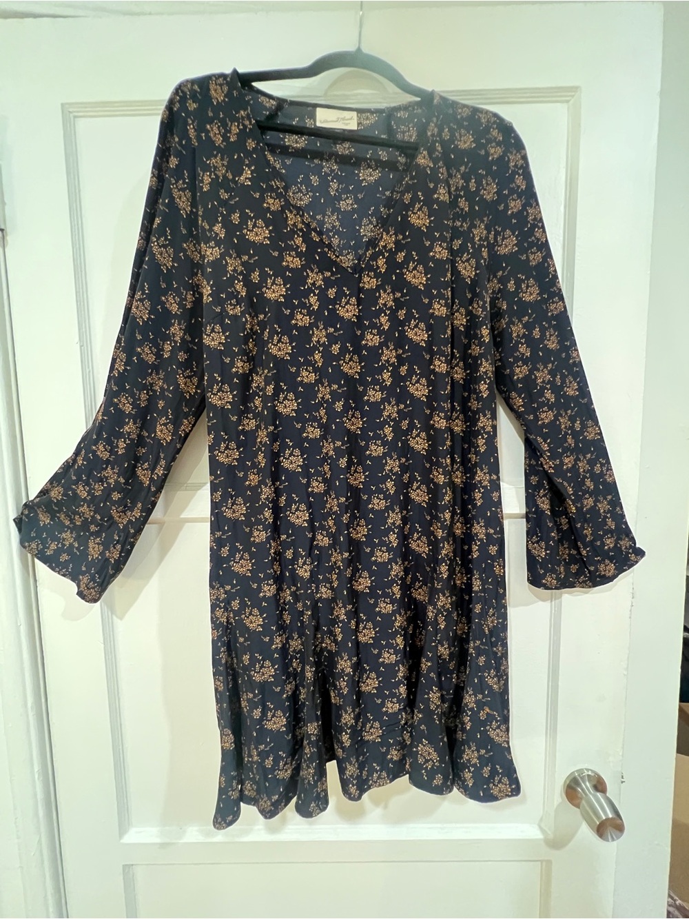 Universal Thread Navy Floral Dress